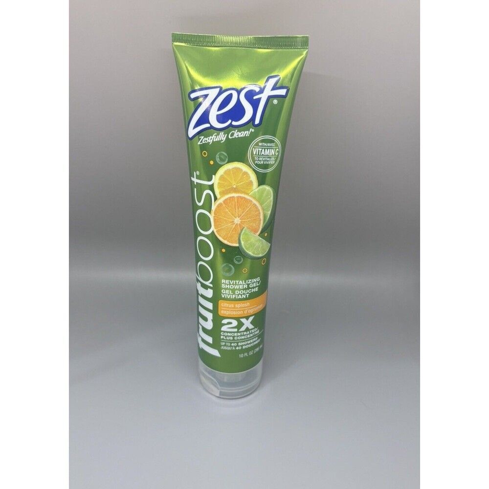 Zest Fruit Boost Citrus Splash Shower Gel 10 Oz